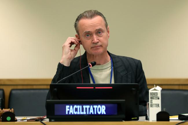 René Lefeber, the Netherlands, facilitator of the informal group on EIAs