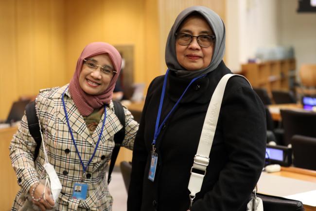 Hagi Yulia Sugeha and Nilfa Rasyid, Indonesia