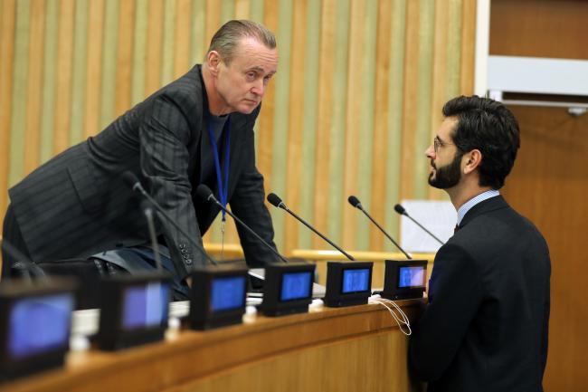 René Lefeber, the Netherlands, with Tom Diederen, EU