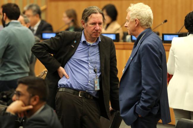 Martin Zvachula, Federated States of Micronesia, with Duncan Currie, High Seas Alliance