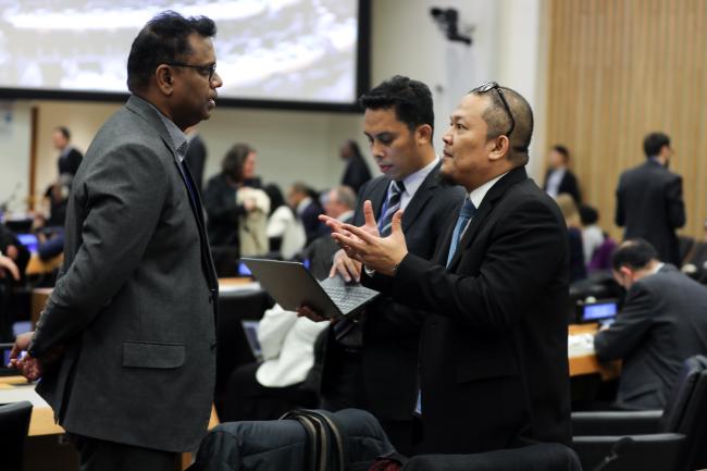 Mohammed Hussain Kunnumpurath Sulaiman, India, and Andy Aron, Indonesia