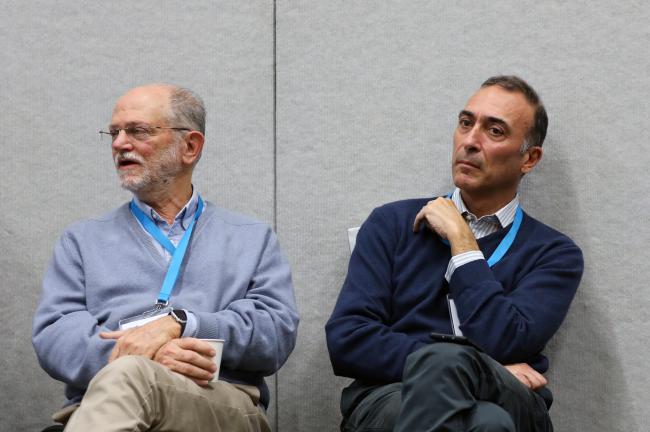 Giuseppe Notarbartolo di Sciara, Director, Tethys Research Institute and Simone Panigada, Chair, ACCOBAMS Scientific Committee