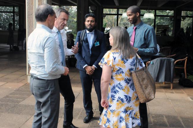 Discussions following the end of the informal dialogue
