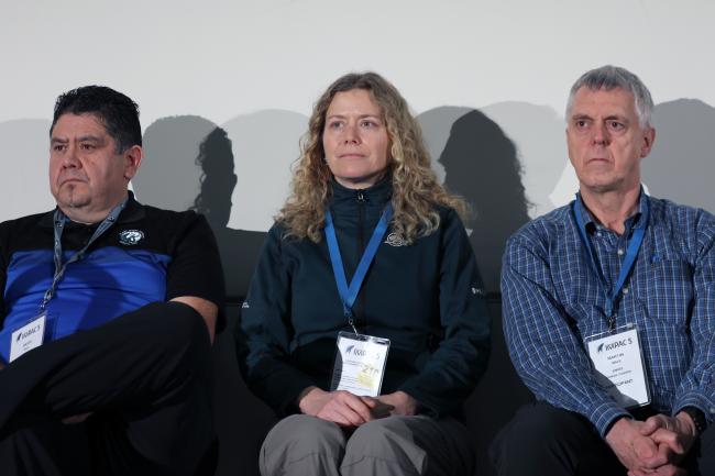 L-R SUMÉ,t - David Kick, Jennifer Yakimishyn, and Bronwyn Harvey - IMPAC5 - 7Feb2023 - Photo