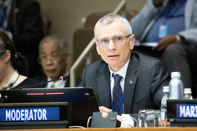 David Cooper, Acting Executive Secretary of the Secretariat of the Convention on Biological Diversity (CBD) - UNWater2023 - 23 March 2023 - Photo