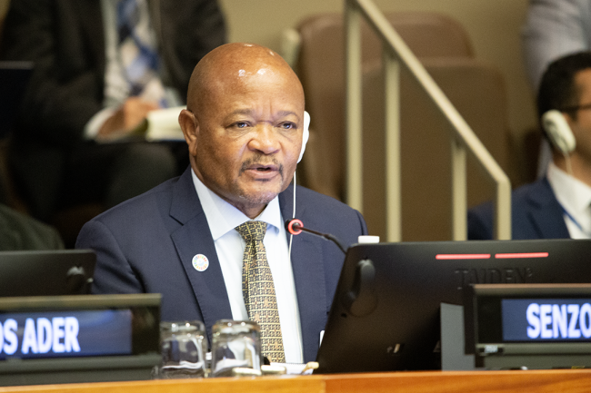 Senzo Mchunu, Minister for Water and Sanitation of South Africa - UNWater2023 - 23 March 2023