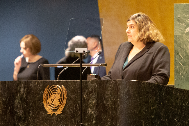 Lachezara Stoevam, President of ECOSOC - UNWater2023 - 22 Moarch 2023 - Photo