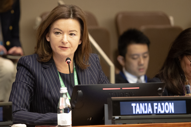 Tanja Fajon, Deputy Prime Minister, and Minister of Foreign and European Affairs, Slovenia - UNWater2023 - 24March2023
