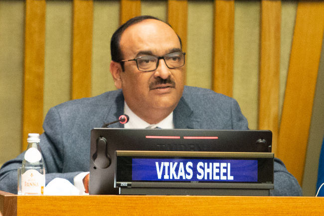 Vikas Sheel, Additional Secretary, Indian - Interactive Dialogues - UNWater2023 - 22 Moarch 2023 - Photo