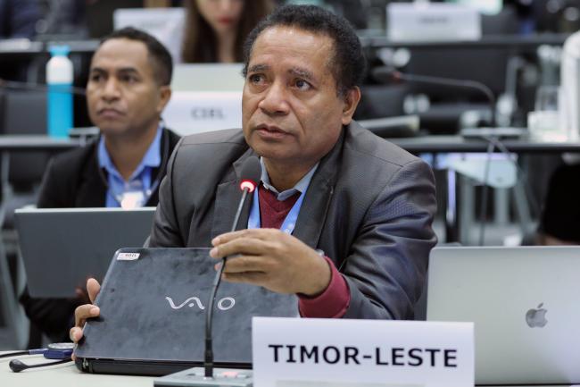 Adão Soares Barbosa, Timor Leste