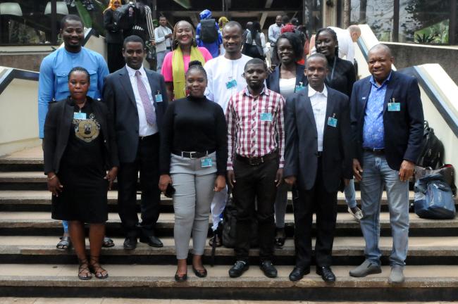 Delegates from the Anglophone African Region
