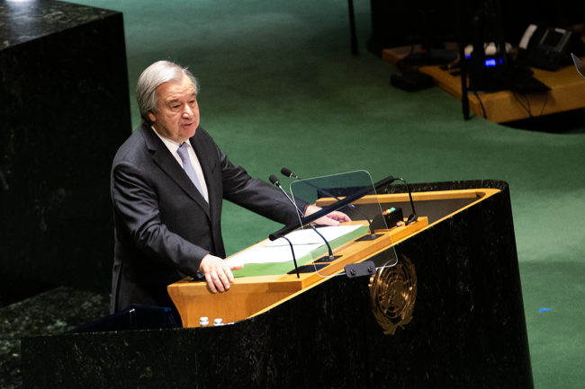 António Guterres, UN Secretary-General