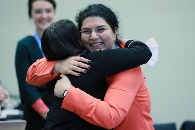 Authors celebrate the approval of the SPM 