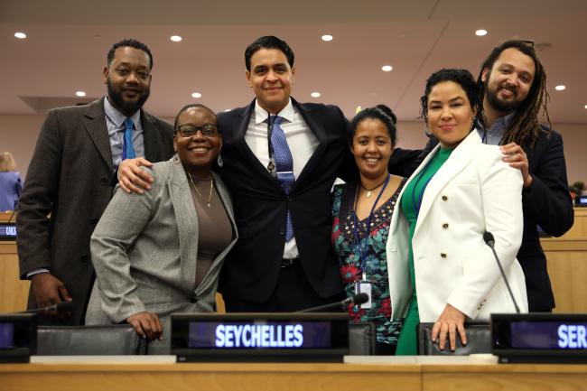 The Seychelles delegation