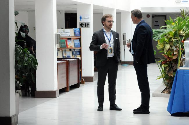 Clemens Wackernagel, Germany, and, Tomasz Abramowski, Interoceanmetal Joint Organization (IOM)