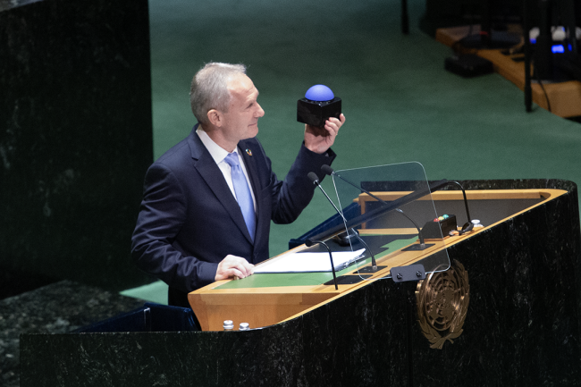 Csaba Kőrösi, President of the UN General Assembly
