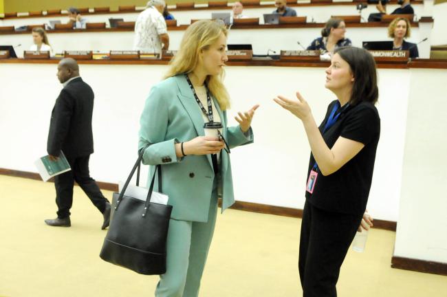 Dagny Hovind, Norway, and Kaja Lønne Fjærtoft, WWF International