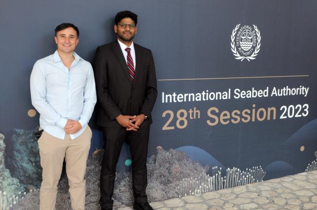 Daniel Cáceres Bartra, Sustainable Ocean Alliance (SOA), and Siddharth Shekhar Yadav, Vanuatu