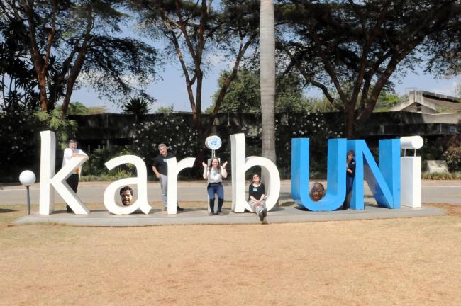 The ENB team at SAICM IP4