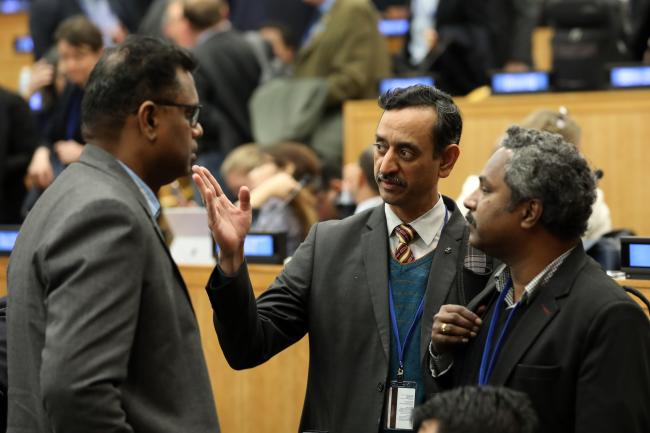 From L-R: Mohammed Hussain Kunnumpurath Sulaiman, Badrinarayanan Balaji Lnu, and N. Saravanane, India