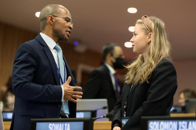 Thembile Joyini, South Africa, and Inga Banshchikova, WWF