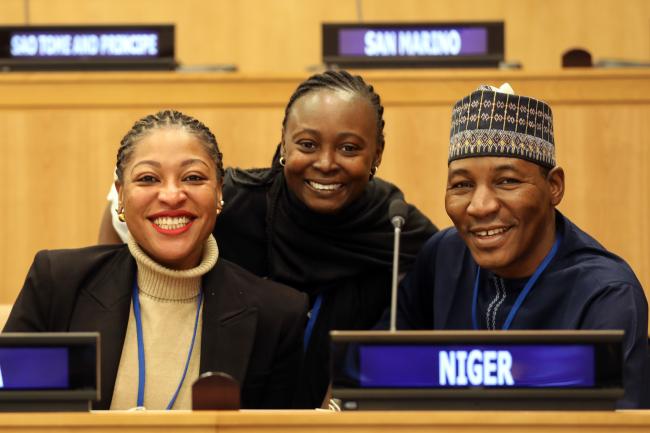 Delegates fron Nigeria and Niger