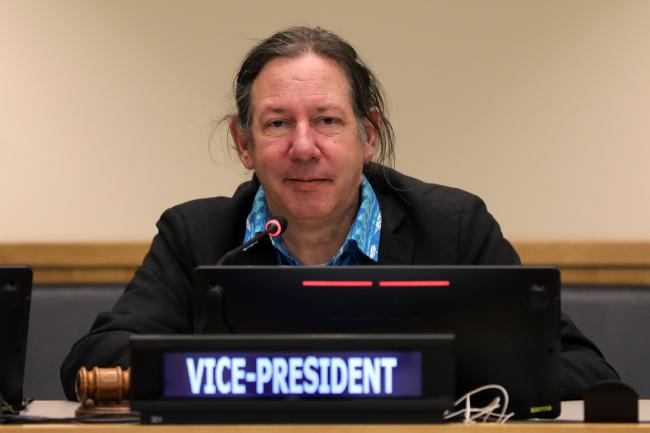 IGC Vice-President Martin Zvachula, Federated States of Micronesia