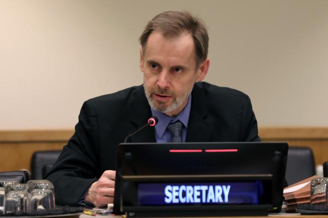 Vladimir Jares, Director, UN Division for Ocean Affairs and the Law of the Sea (UNDOALOS)