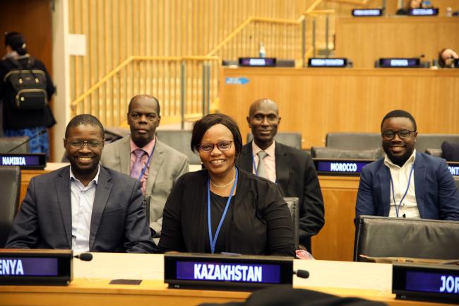 The Kenyan delegation