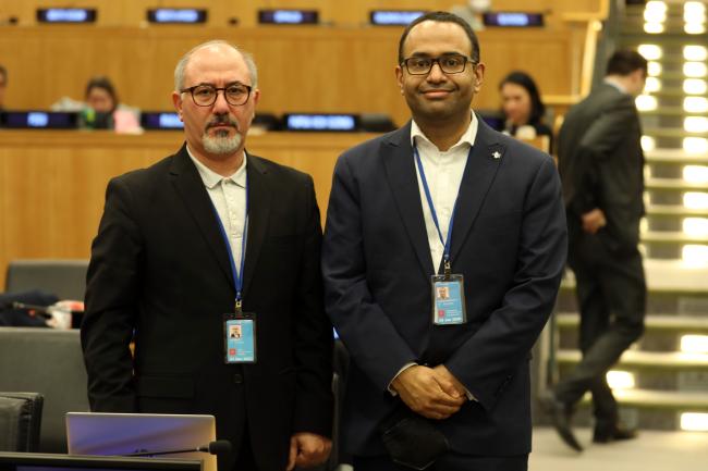 Ezzatollah Hemmati, Iran, and John Guerra-Sansonetti, Venezuela