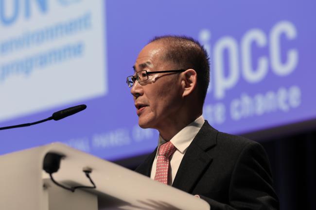 Hoesung Lee, IPCC Chair