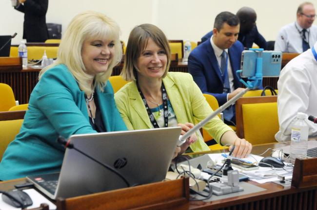 Irina Ponomareva and Livia Ermakova, Russian Federation