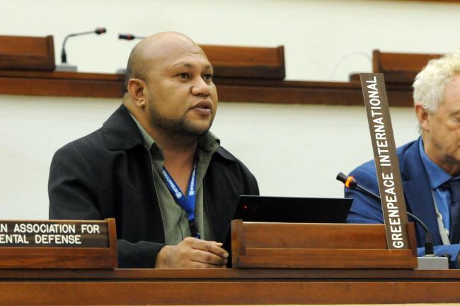 Joey Tau, Greenpeace International