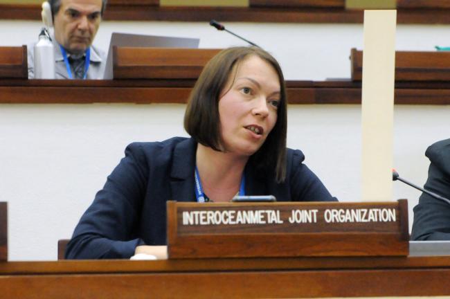 Kamila Mianowicz, Interoceanmetal Joint Organization (IOM)