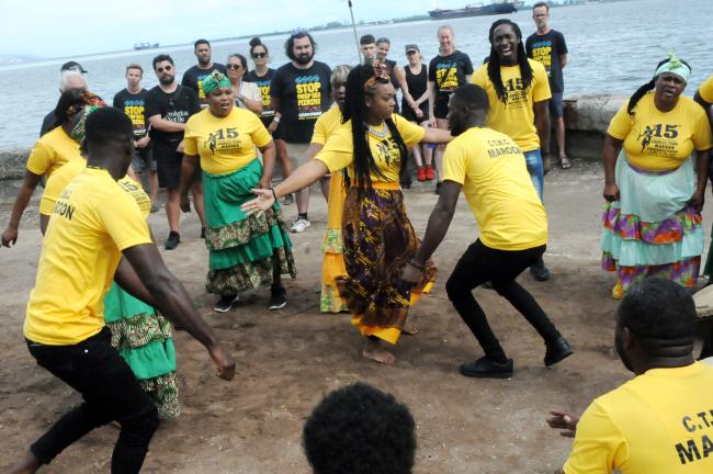 Local dancers