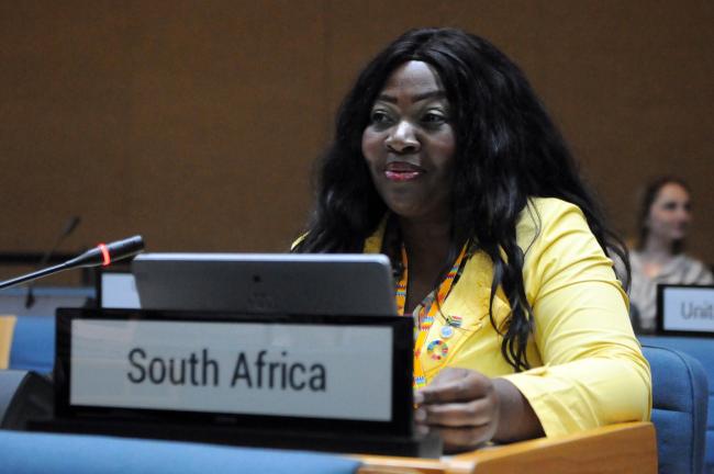 Thematic Group 2 Co-Facilitator Noluzuko “Zukie” Gwayi, South Africa