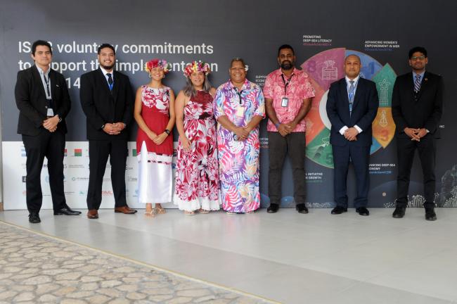 Delegates from the Pacific Islands