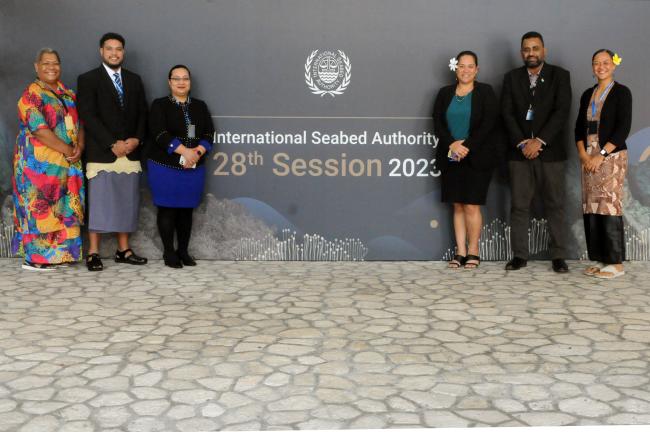 Delegates from the Pacific Islands