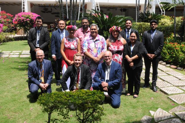 Representatives from the Pacific Islands, Canada, and Norway