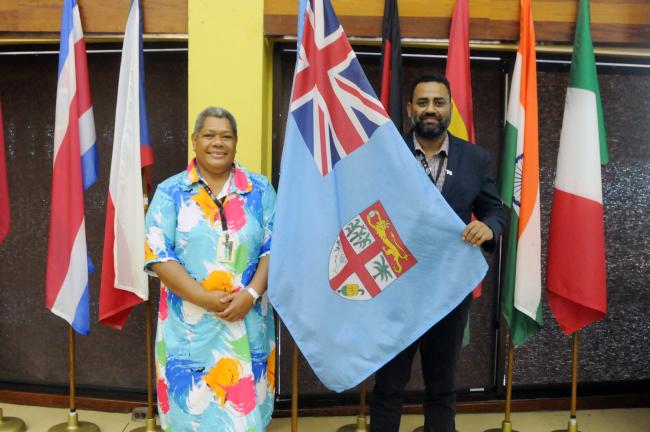 Raijeli Taga and Raymond Mohammed, Fiji