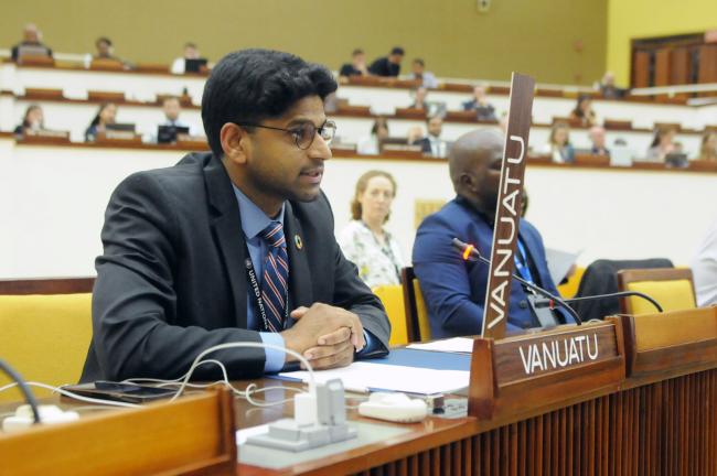 Siddharth Shekhar Yadav, Vanatu