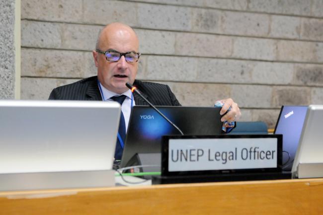 Stadler Trengove, UNEP Legal Officer