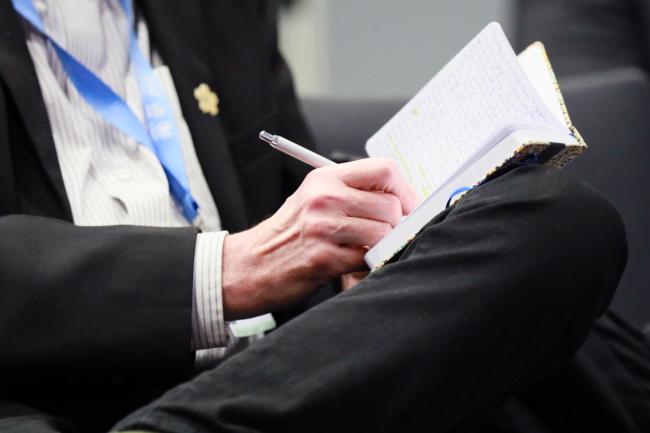 Taking notes 