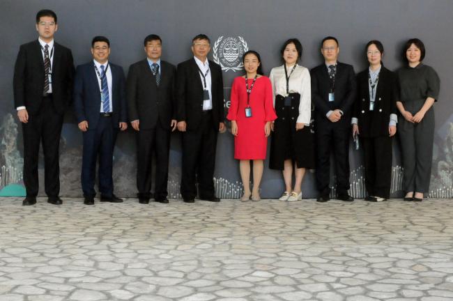 The Chinese delegation at ISA-28