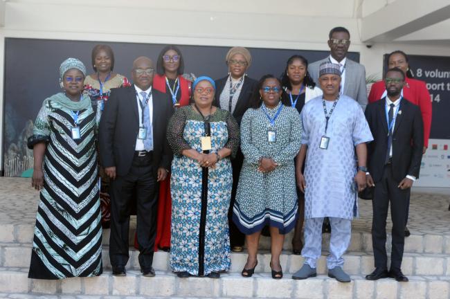 The Nigerian delegation