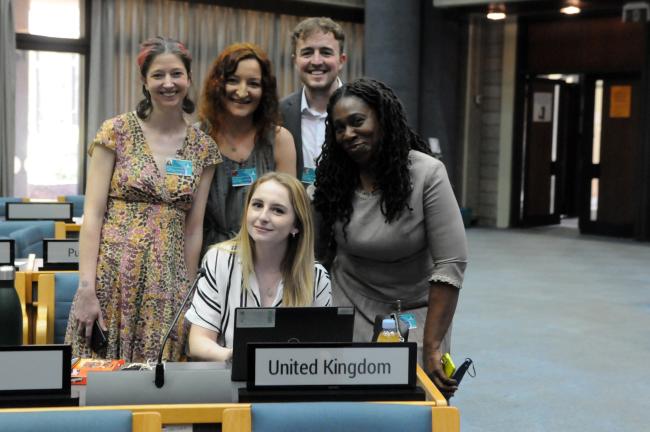 UK delegates