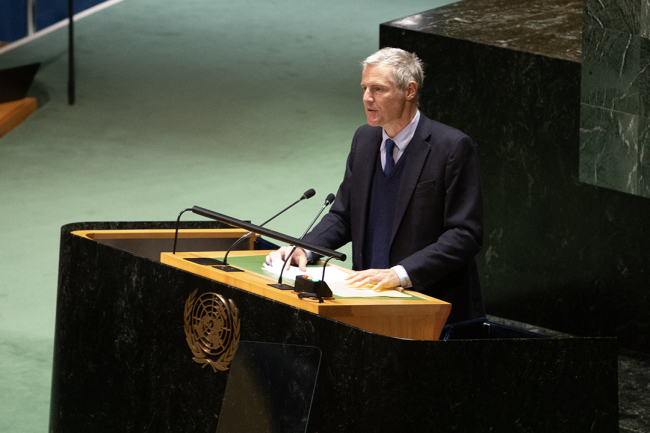 Zac Goldsmith, Minister for Overseas Territories, Commonwealth, Energy, Climate and Environment, UK