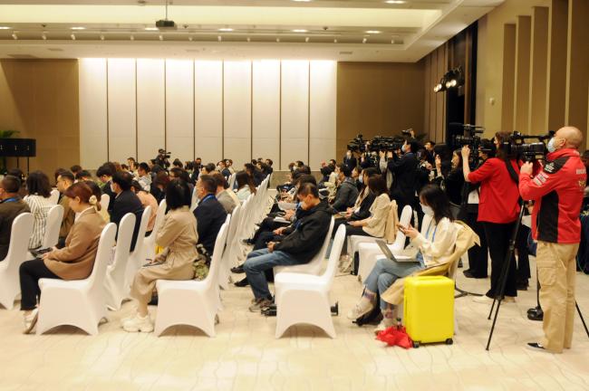 Participants at Press Conference