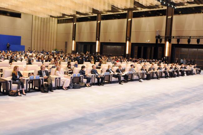 Participants during the plenary session