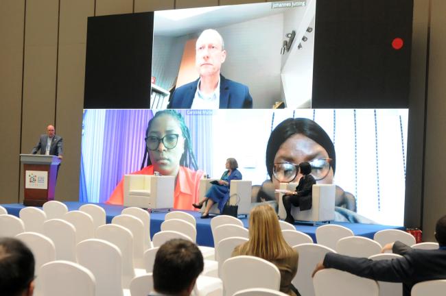 Onsite and offsite speakers of the event on Preparing for the Next Pandemic: Applying a System-wide Approach to Health Data